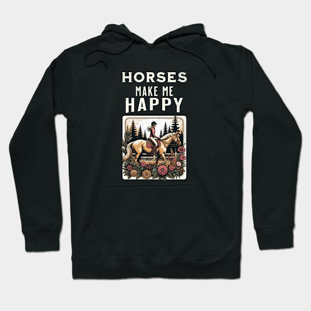 Horse Girl Hoodie by BeDazzleMe